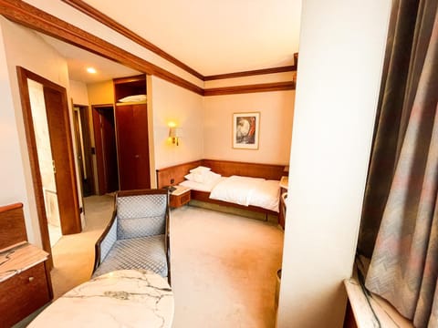 Bed, Living room, Photo of the whole room, Seating area, Bedroom