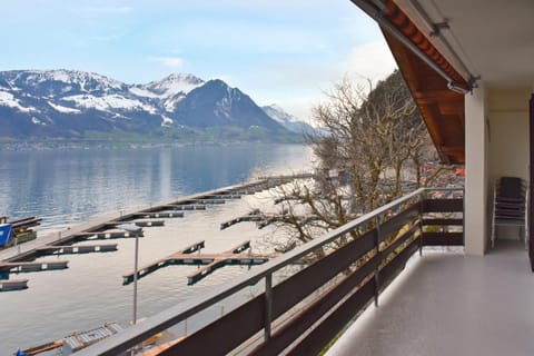 Natural landscape, Balcony/Terrace, Lake view, Mountain view