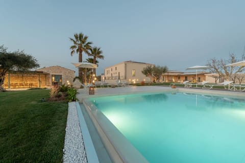 Property building, Pool view, Swimming pool, sunbed