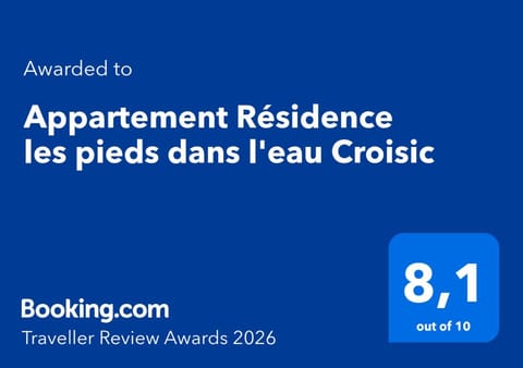 Appartement Résidence les pieds dans l'eau Croisic Apartment in Le Croisic