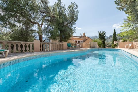 Property building, Living room, Swimming pool