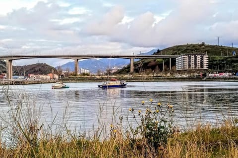 Property building, Neighbourhood, Natural landscape, River view