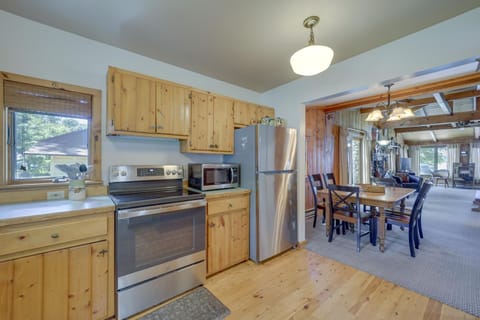 21 Mi to Slopes! Torch Lake Home with Private Beach House in Torch Lake