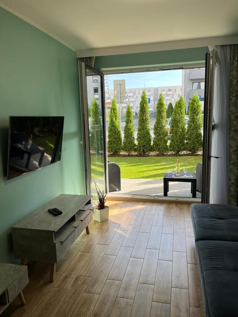 TV and multimedia, Living room, Garden view