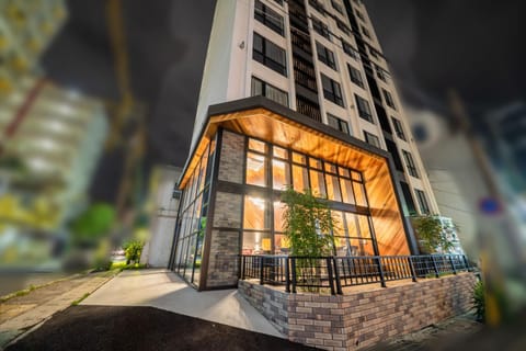 Property building, Night
