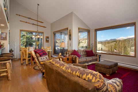 Day, Living room, Dining area, Mountain view, furniture