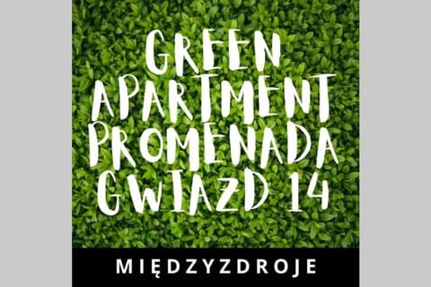 Green Apartment Promenada Gwiazd- widok na morze. Apartment in Miedzyzdroje