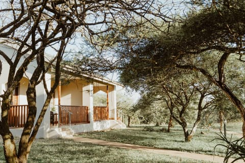 Property building, Garden view