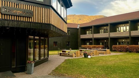 Property building, Garden