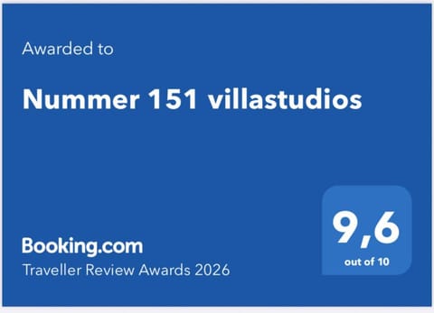 Nummer 151 villastudios Bed and Breakfast in Flanders