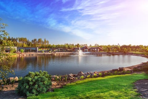 Natural landscape, Lake view