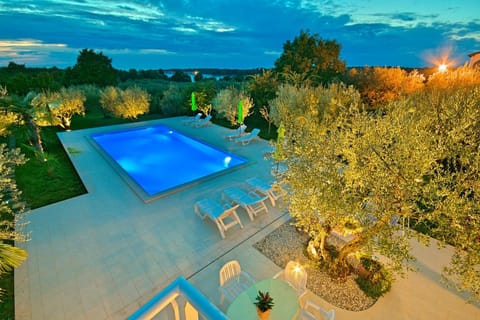 Bird's eye view, Swimming pool