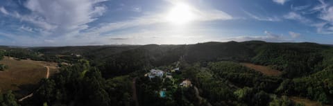 Bird's eye view, Mountain view, Sunrise