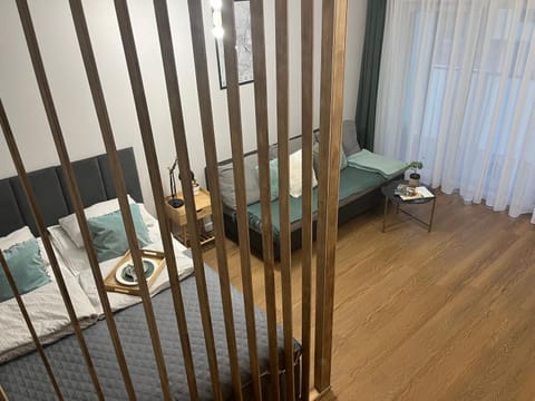 Bed, View (from property/room), Living room, Photo of the whole room, Decorative detail, Bedroom