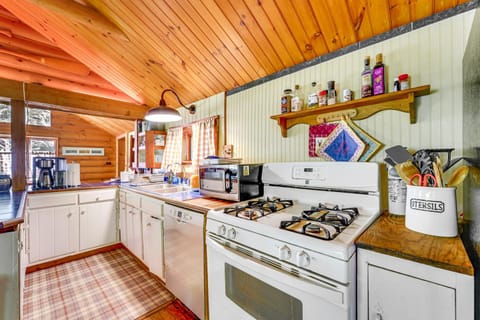 Saranac Lake Cabin with Deck Pets Welcome! Cabin in Harrietstown