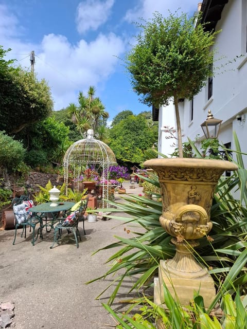 Property building, Patio, Garden, Garden view