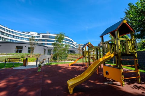 Property building, Children play ground, Garden