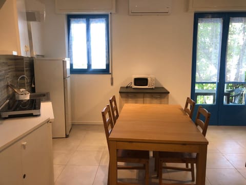 Kitchen or kitchenette, Dining area