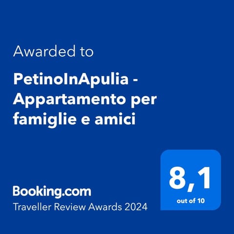 PetinoInApulia - Appartamento per famiglie e amici Apartment in Bari
