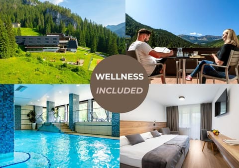 Property building, Natural landscape, Mountain view, Pool view, Swimming pool