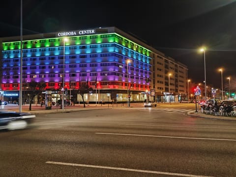 Property building, Night, Neighbourhood