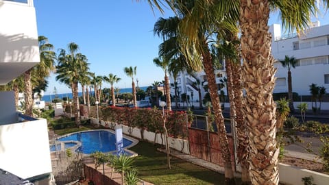 Property building, Day, Natural landscape, Garden, Garden view, Pool view, Sea view, Swimming pool