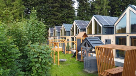 Property building, Garden view