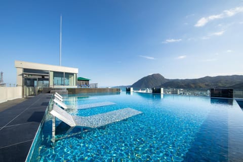 Nearby landmark, Pool view, Swimming pool