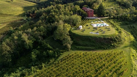 Natural landscape, Bird's eye view, Swimming pool
