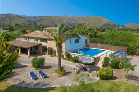 Property building, Living room, Swimming pool