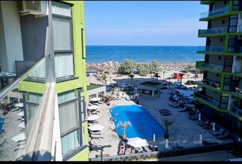 Pool view, Sea view, Swimming pool