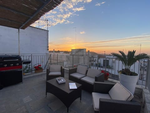 Patio, Balcony/Terrace, Sunset