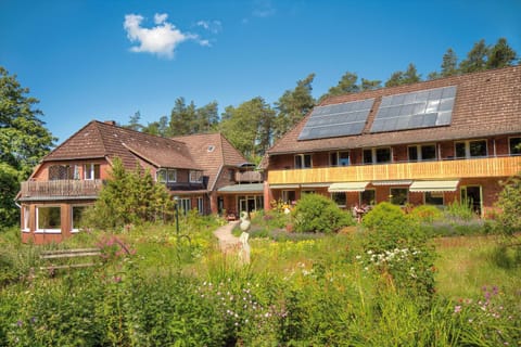 Property building, Garden view