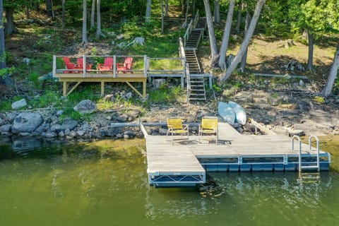 Adirondack Oasis Lake House with Dock and Deck! House in Paradox Lake
