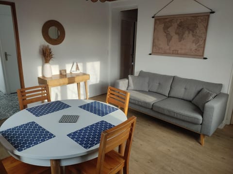 Appart Le Crotoy Bécassine 50mètres Plage,centre. Apartment in Le Crotoy