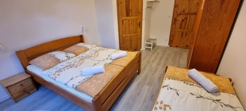 Bed, Photo of the whole room, Bedroom, towels, wardrobe