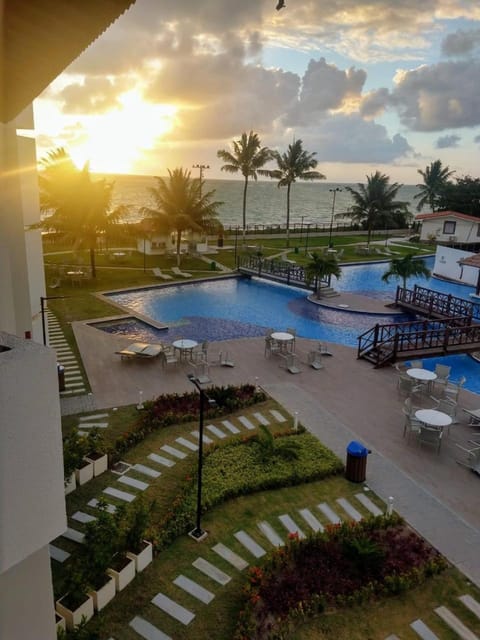 Pool view, Swimming pool, Sunrise, Sunset