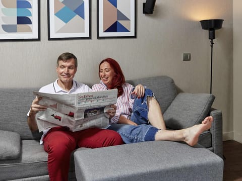 People, Living room, Bedroom