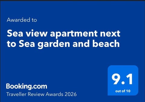 Sea view apartment next to Sea garden and beach Apartment in Varna