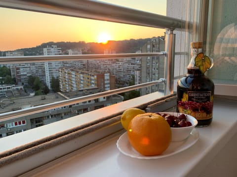 Balcony/Terrace, City view, Sunset