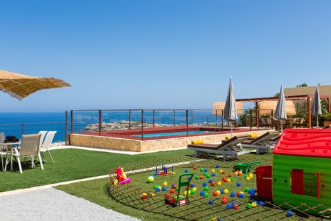 Day, Children play ground, Sea view