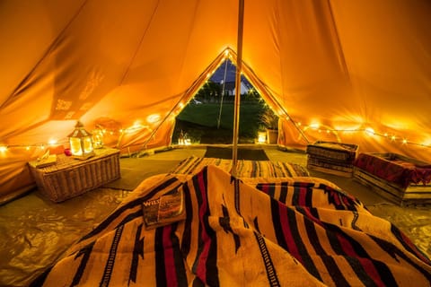 The Paddock Wildcamp Luxury tent in England