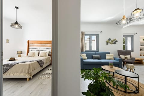 Mediterranean Harmony Apartment in Naousa