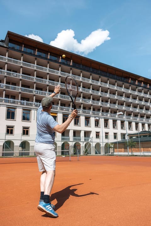 Spring, Summer, Tennis court