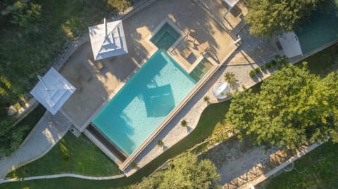 Bird's eye view, Garden, Garden view, Pool view, Swimming pool, sunbed
