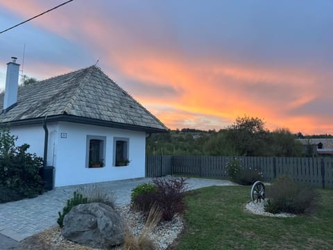 Property building, Sunset