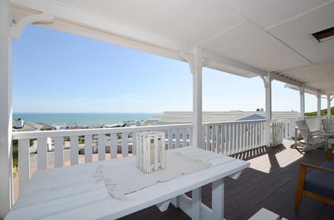 Property building, Natural landscape, Seating area, Sea view