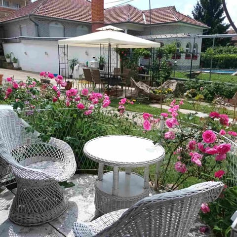 Property building, Spring, Day, Garden, Seating area, Garden view