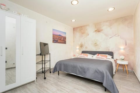 Property building, Living room, Bedroom