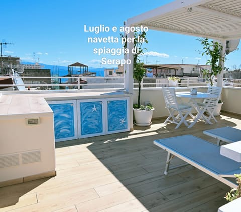 Patio, Natural landscape, Balcony/Terrace, Sea view